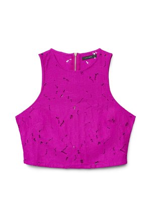 CON ZIP - Blouse - ciclamino