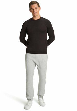 FALKE BASIC NEW MERINO CREW NECK - Strickpullover - brown mel
