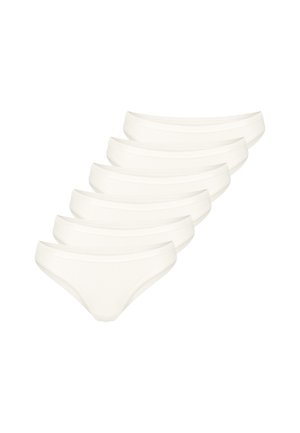 6ER PACK GO DAILY - Briefs - silk white