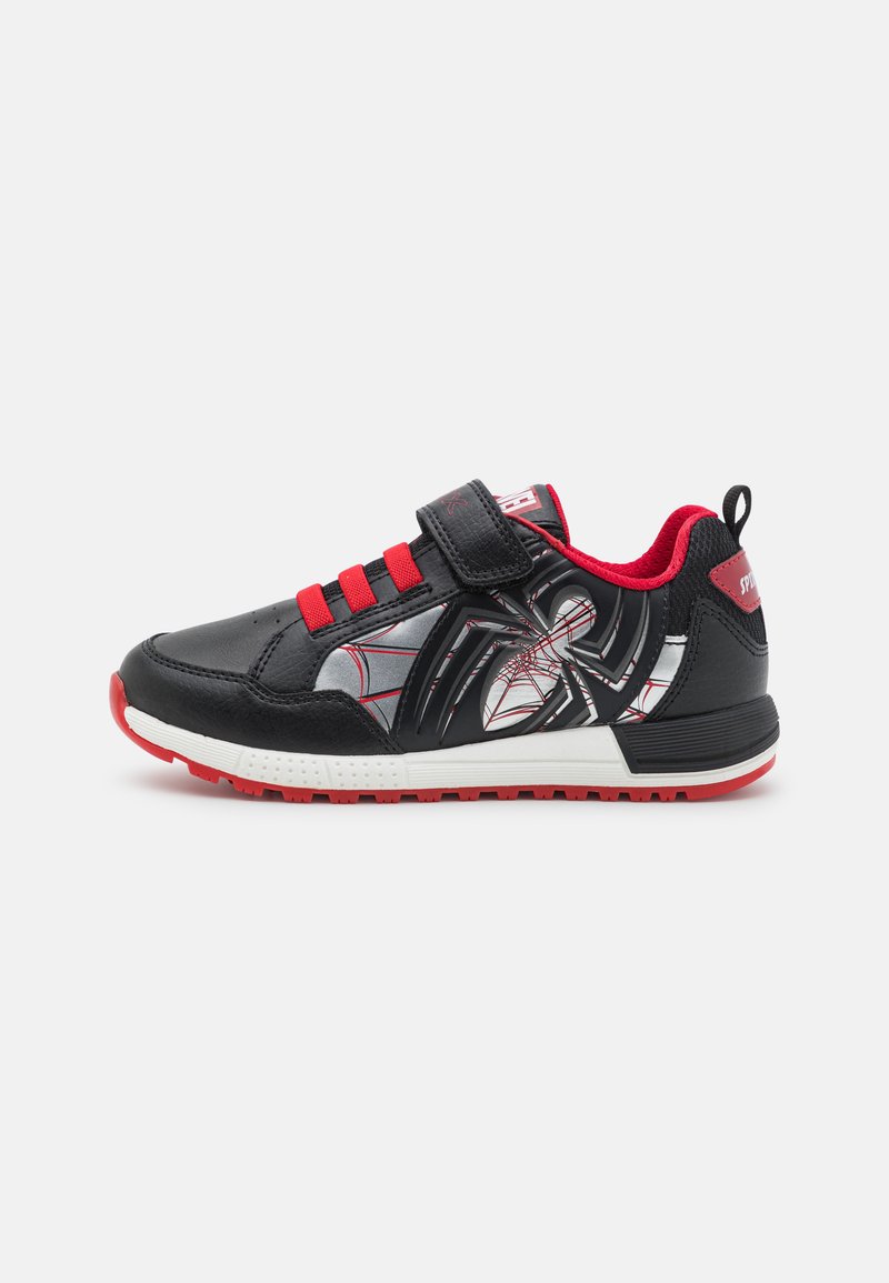 Geox MARVEL SPIDERMAN ALBEN BOY - Trainers - black/red/black - Zalando.ie