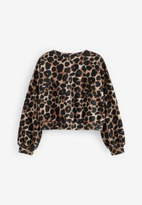 Next BOXY LONG SLEEVE 3 PACK - Mikina - red white animal