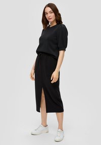 s.Oliver KURZARM - T-Shirt basic - schwarz