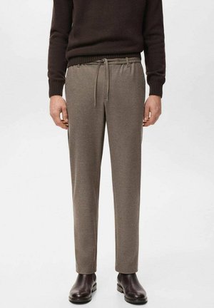 Pantaloni - tabákově hnědá