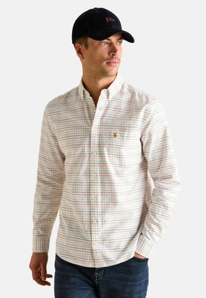 Tom Joule LONG SLEEVE FIT  - Shirt - cream check