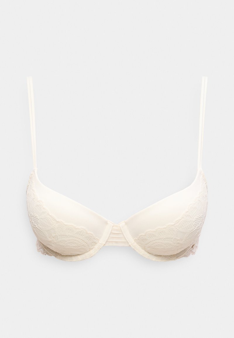 BOSS DEMI BLOSSOM - Bøyle-BH - open white/hvit - Zalando.no