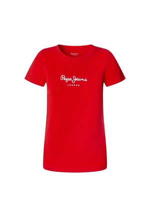 Pepe Jeans NEW VIRGINIA - Camiseta estampada - royal red