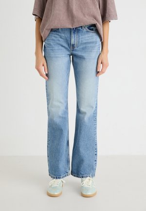 MOON MID WAIST  - Bootcut jeans - seventeen blue