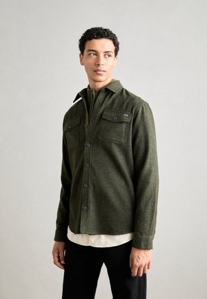 Shirt - mottled olive