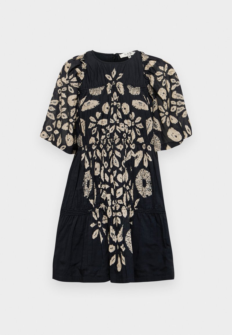thea black embroidered mini dress Abby Mini Dress | Black