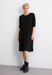 Marc O'Polo DENIM CREWNECK - Haljina od žerseja - black