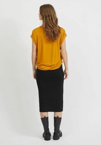 VILA VIELLETTE S/S  NOOS - Základné tričko - chai tea