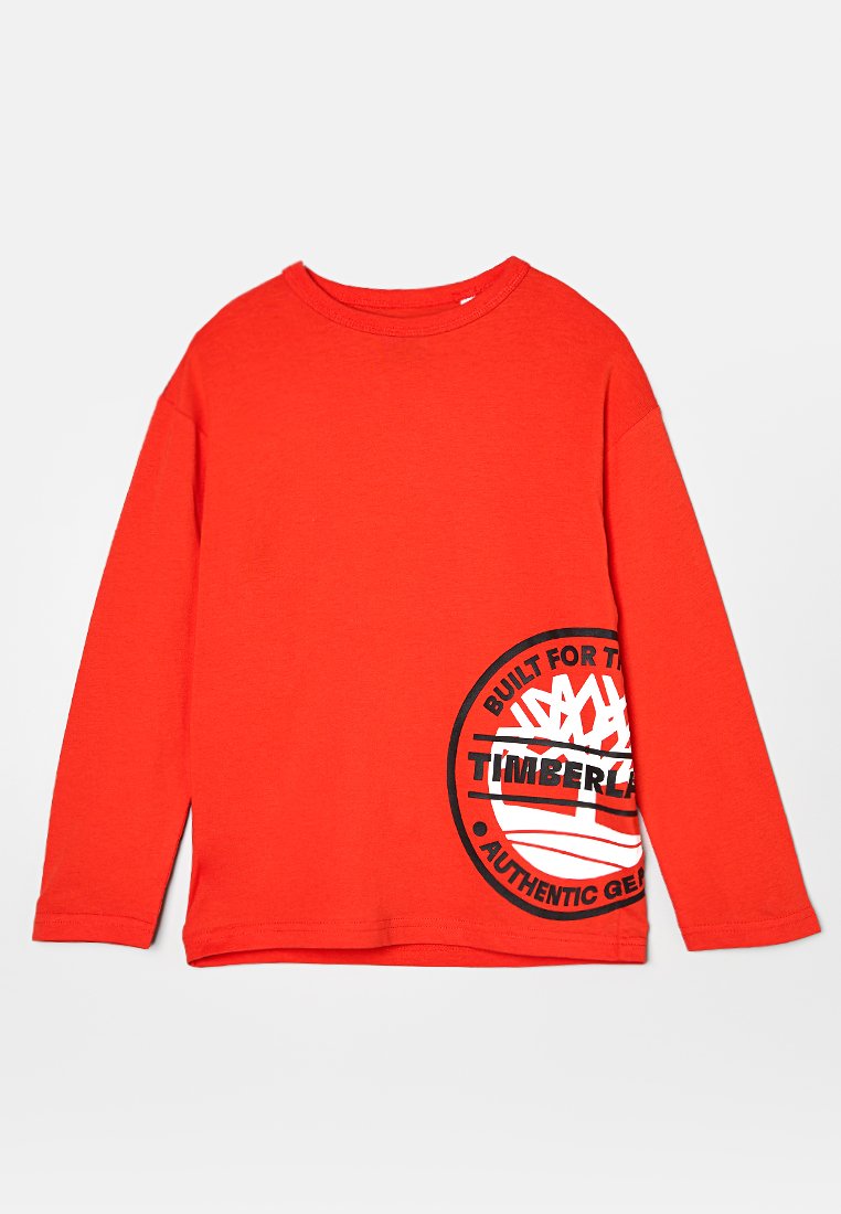 Timberland Longsleeve rood Timberland Longsleeve rood