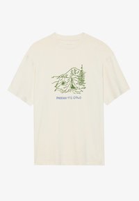 T-shirt print - off-white