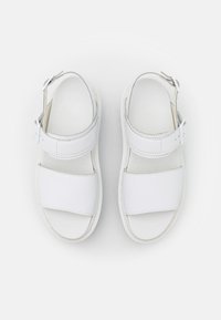 Dr. Martens VOSS QUAD - Sandálias de plataforma - white hydro