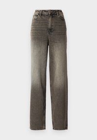 JXERIN - Wide leg - medium brown denim
