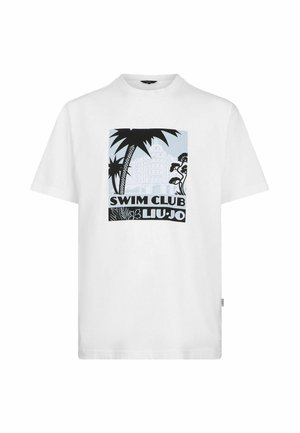 LIU JO, LIU JO T-SHIRT WITH PRINT - Tričko s potlačou - white