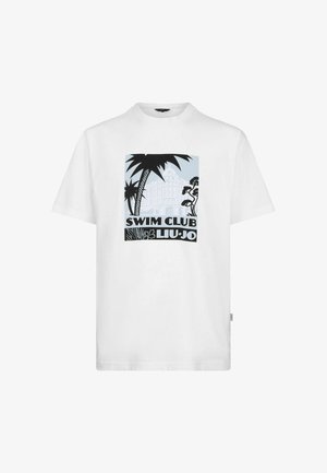 LIU JO, LIU JO T-SHIRT WITH PRINT - Camiseta estampada - white