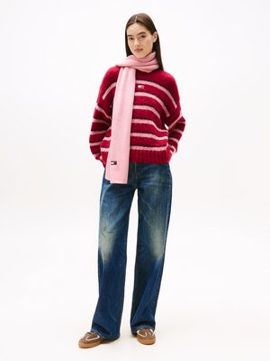 Tommy Jeans HERITAGE CORE SCARF - Šála - delicate pink