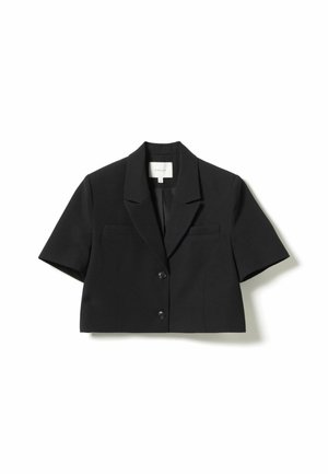 LEANNE CROP - Sacou - black