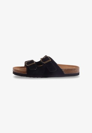 FALBALA, MULES EDENIA - Mules - black
