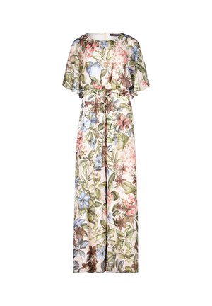 Vera Mont, VERA MONT MIT BINDEGÜRTEL JUMPSUIT - Overal - green cream