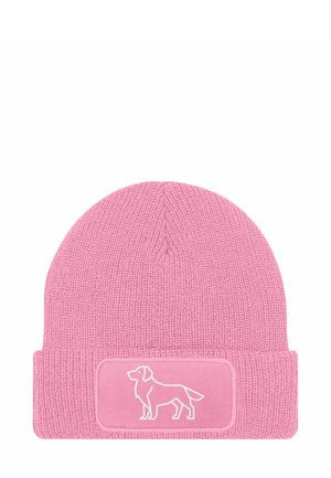 PATCH LABRADOR POLYGON DESIGN - Beanie - labrador rosa