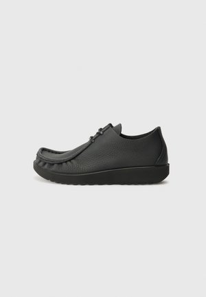 JOKE UNISEX - Boat shoes - black