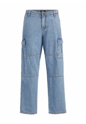 JJIALEX JJWADE - Relaxed fit -farkut - blue denim