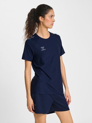 Hummel T-shirt imprimé - marine melange