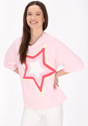 Top s dlouhým rukávem - pink