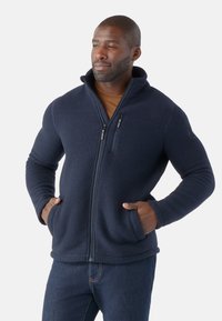 Smartwool - HUDSON TRAIL FLEECE FULL ZIP - Fleecejakke - navy Miniaturebillede 1