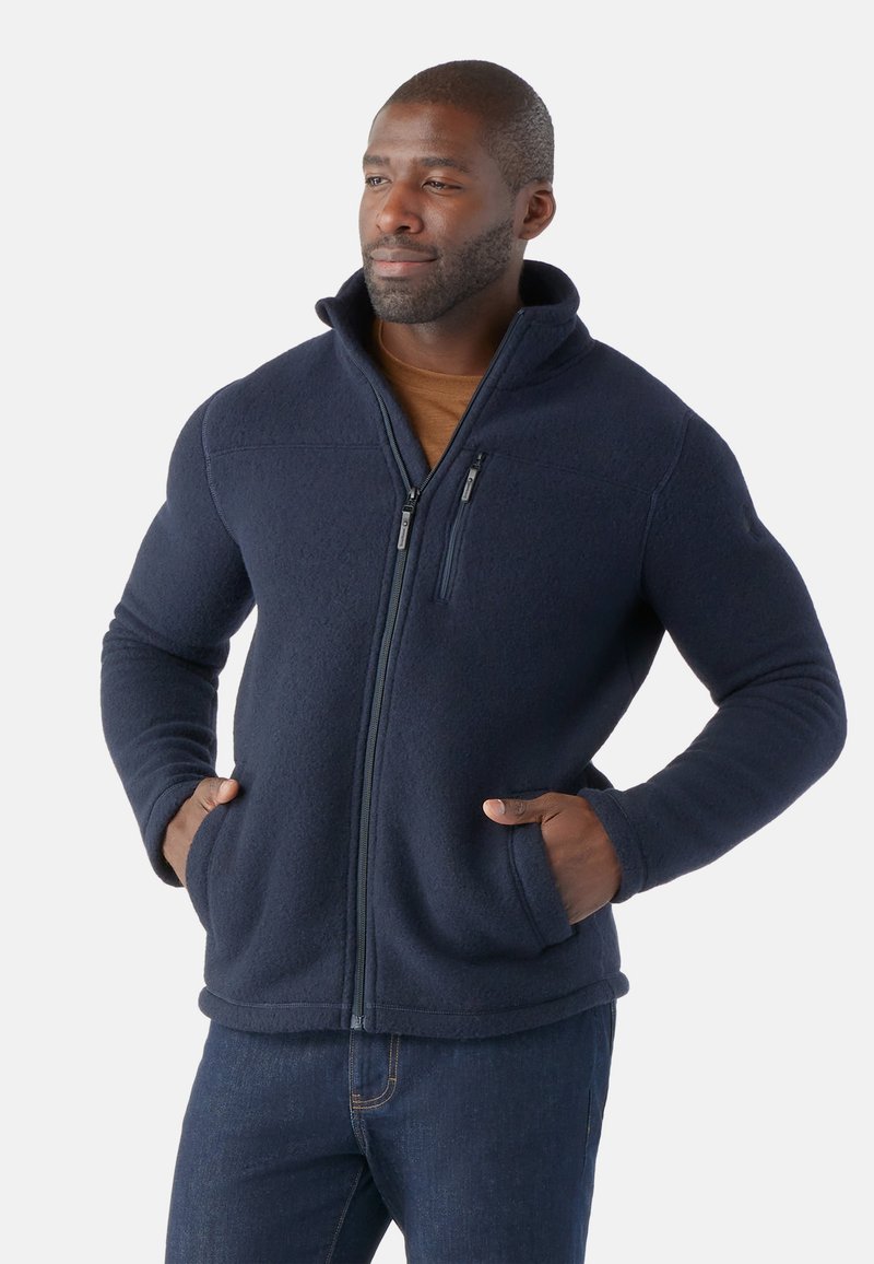 Smartwool - HUDSON TRAIL FLEECE FULL ZIP - Fleecejakke - navy, Forstør