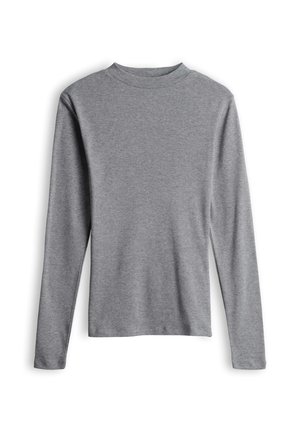 OPUS, SLIM FIT - Langarmshirt - easy grey