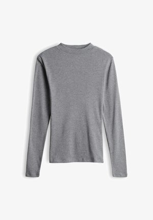 OPUS, SLIM FIT - Langarmshirt - easy grey