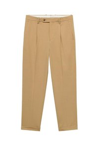 BOSTON REGULAR-FIT SUIT TROUSERS - Hlače - beige