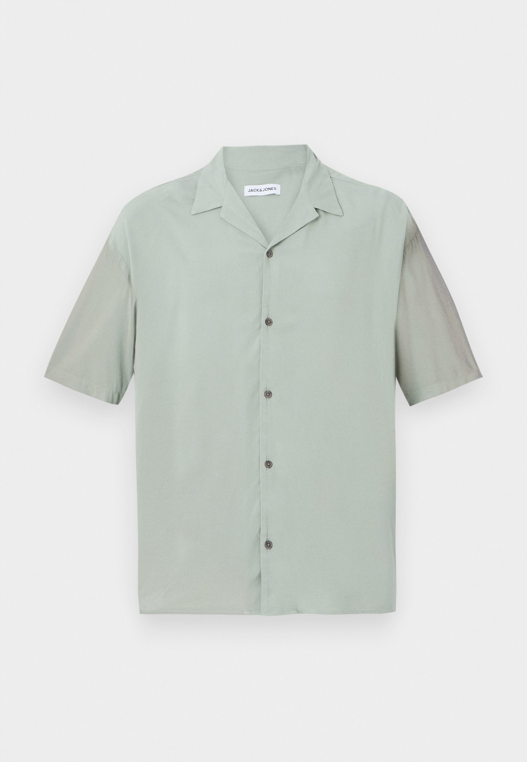 Jack & Jones Jjejeff Solid Resort Maglietta Camicia Uomo A Maniche Corte, Colore Blu, Taglie Forti