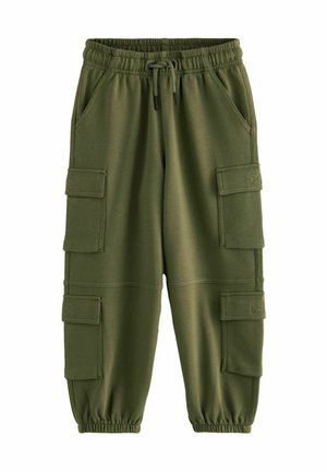 PARACHUTE STYLE JOGGERS REGULAR FIT - Tepláky - khaki green