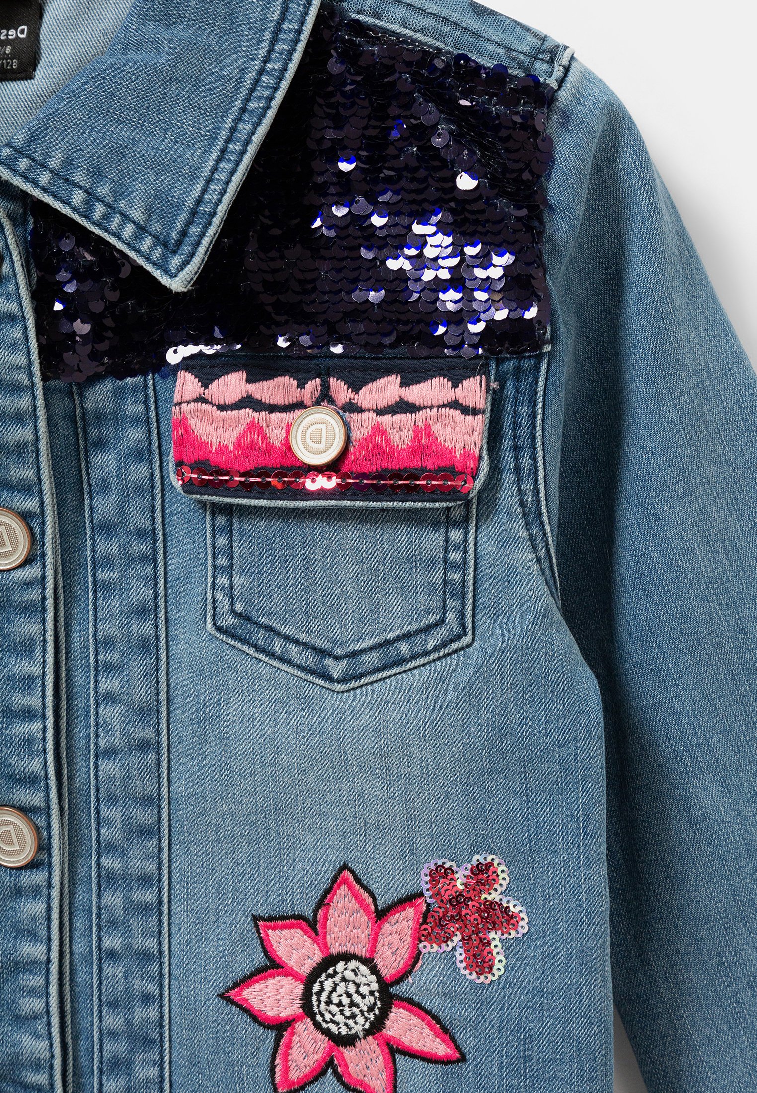 Desigual Jeansjacka blue Zalando.se Desigual Jeansjacka blue Zalando.se