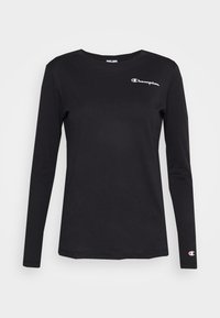 Champion CREWNECK - Camiseta de manga larga - black