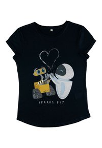 Disney PIXAR WALL-E - SPARKS FLY - T-shirt med print - navy blue
