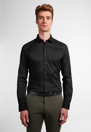 SUPER SLIM - Shirt - schwarz