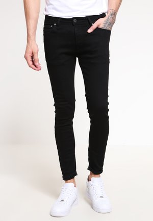 JJILIAM - Vaqueros slim fit - black denim