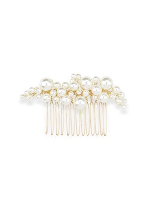 HAIRPIN WITH BEADS - Haar-Styling-Accessoires - gold   white pearls