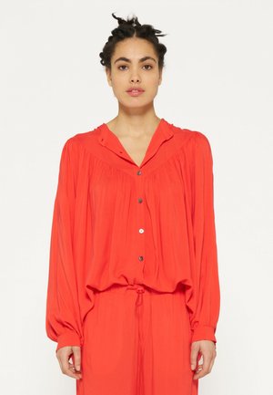 10DAYS FLOWY PLEATED  - Camicia - poppy red