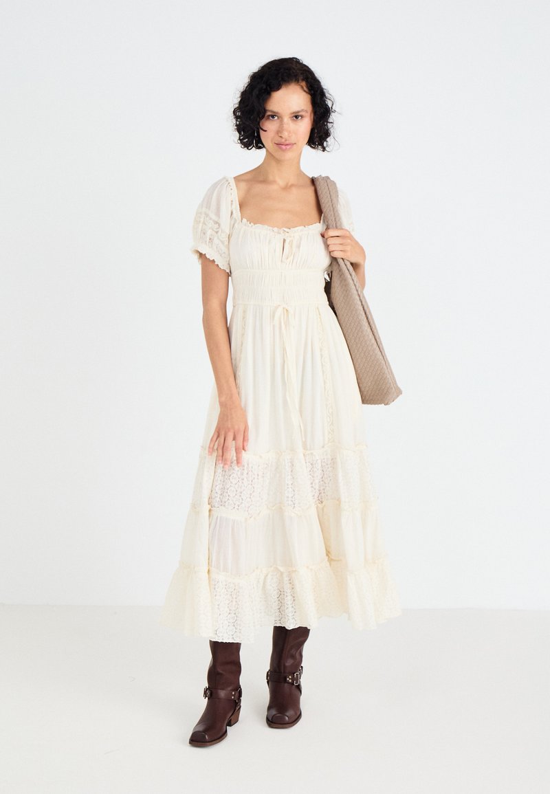 free people falling sun midi dress Free People Falling Sun Midi Dress 100% Cotton