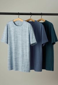 Next STAG 3 PACK REGULAR FIT - Nyomott mintás póló - blue navy
