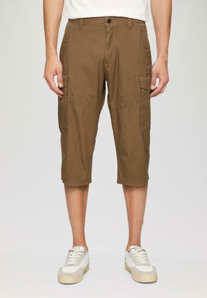 BERMUDA MIT TASCHEN - Shorts - sandstein