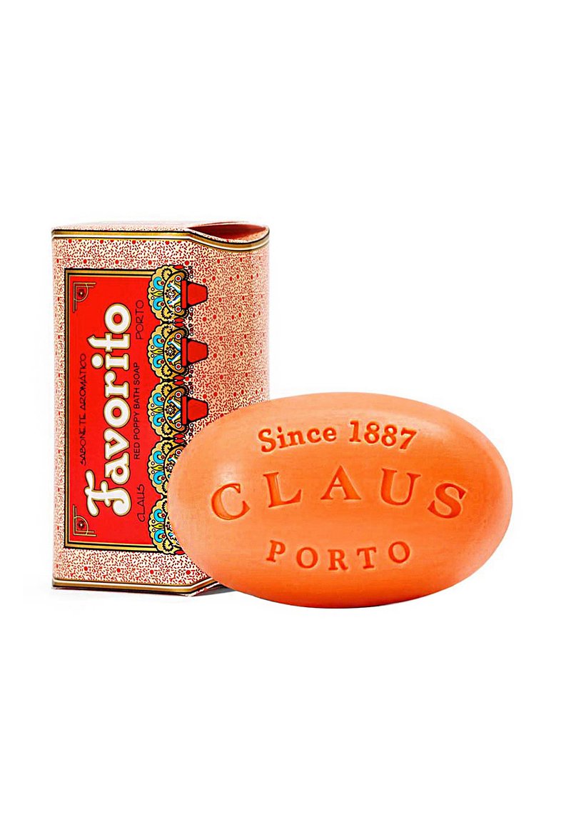Claus Porto - CLAUS PORTO SEIFE FAVORITO RED POPPY SOAP - Zeep - transparent, Vergroten