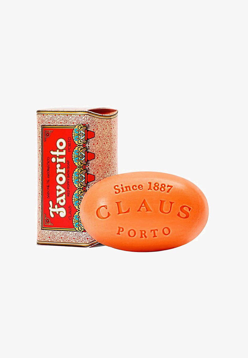 Claus Porto - CLAUS PORTO SEIFE FAVORITO RED POPPY SOAP - Zeep - transparent, Vergroten