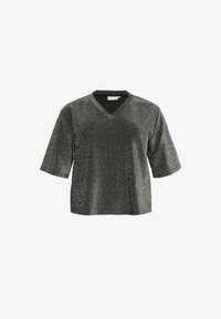 Selezionato, silver metallic glitter